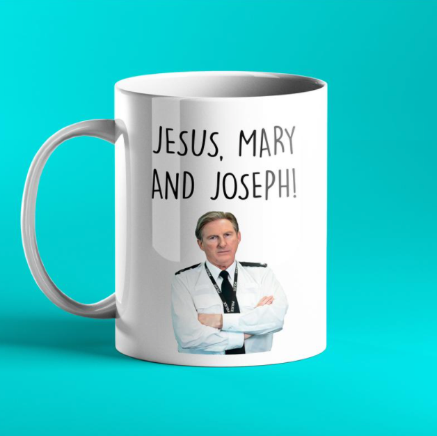 Line of Duty personalised Mother of God gift mug