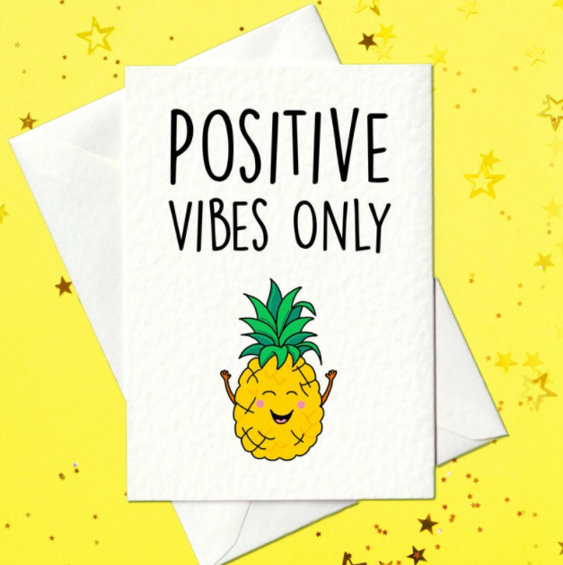 Positive vibes only - IVF card