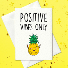 Load image into Gallery viewer, Positive vibes only - IVF card