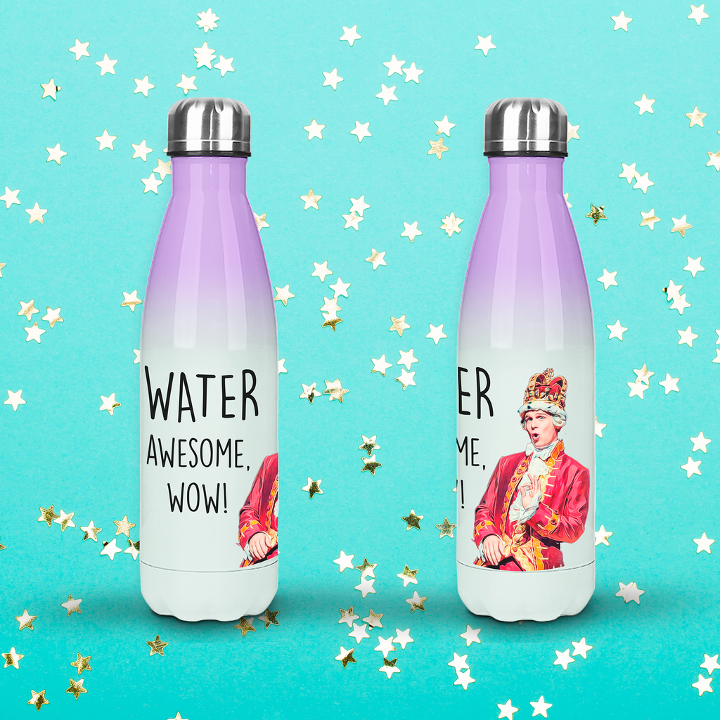 Water, Awesome Wow! Hamilton Water Bottle - Personalised Gift for Hamilton Musical Fans