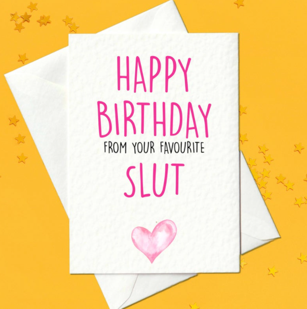 obscene birthday cards
