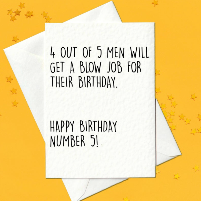 rude birthday cards for men
