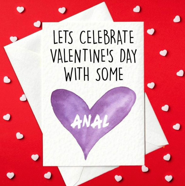 Let's Celebrate Valentine's Day With Some Anal