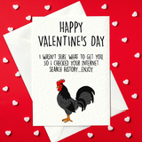 Rude Valentine's Card – Happy Valentine's Day - I wasn't sure what to get you... (A6)