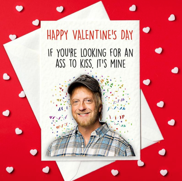 Roland Schitt Valentine's Day Card - Funny Schitt's Creek Card