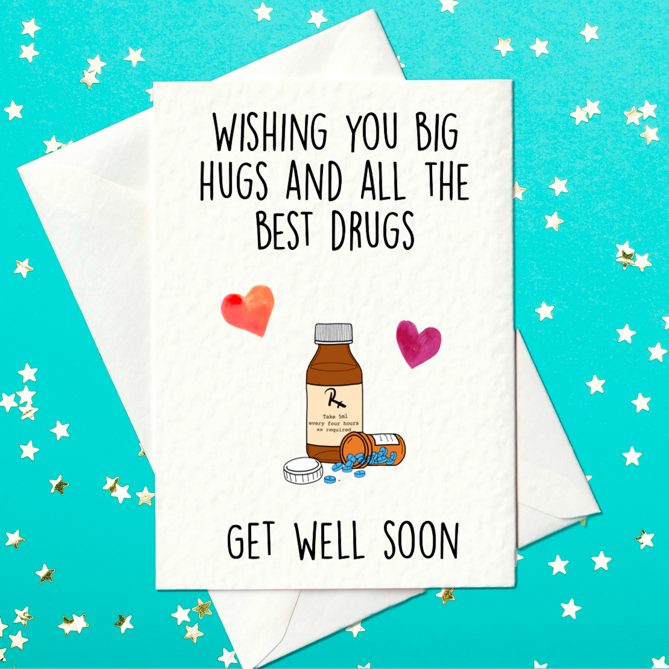 Get well soon card