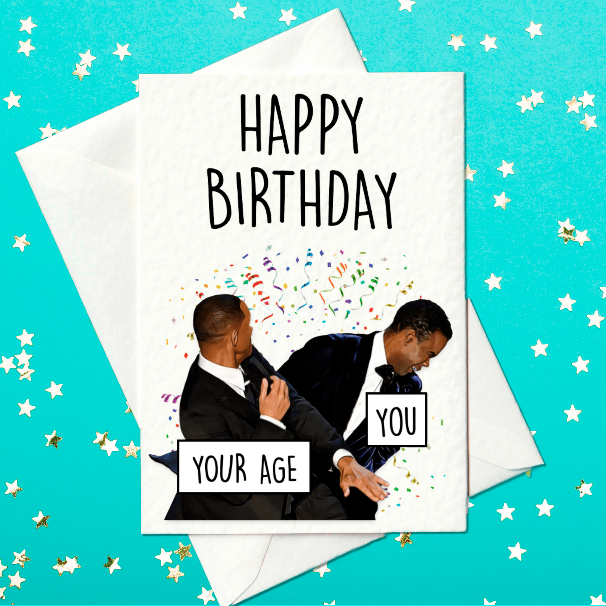 Will Smith Kevin Hart birthday card