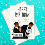 Will Smith Slap Card - Chris Rock Card - Oscars 2022 Birthday Card (A6)